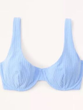 Abercrombie & Fitch Terry Cloth Underwire Bikini Top